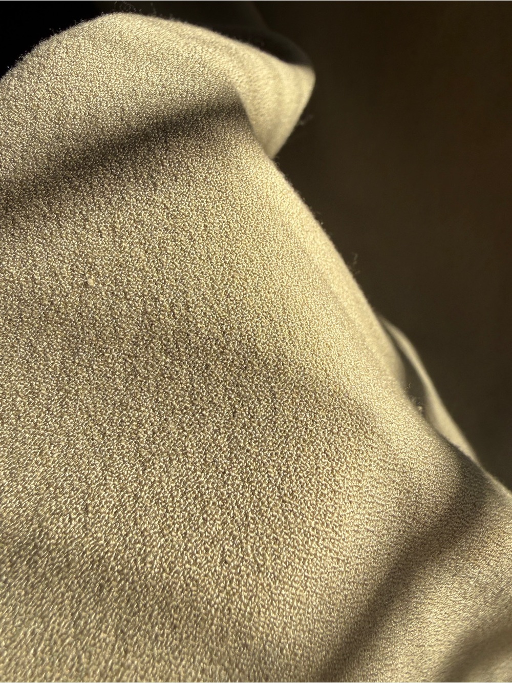 Abercrombie & Fitch Tan/Sage Knot-Front Dress - Picture 5 of 6